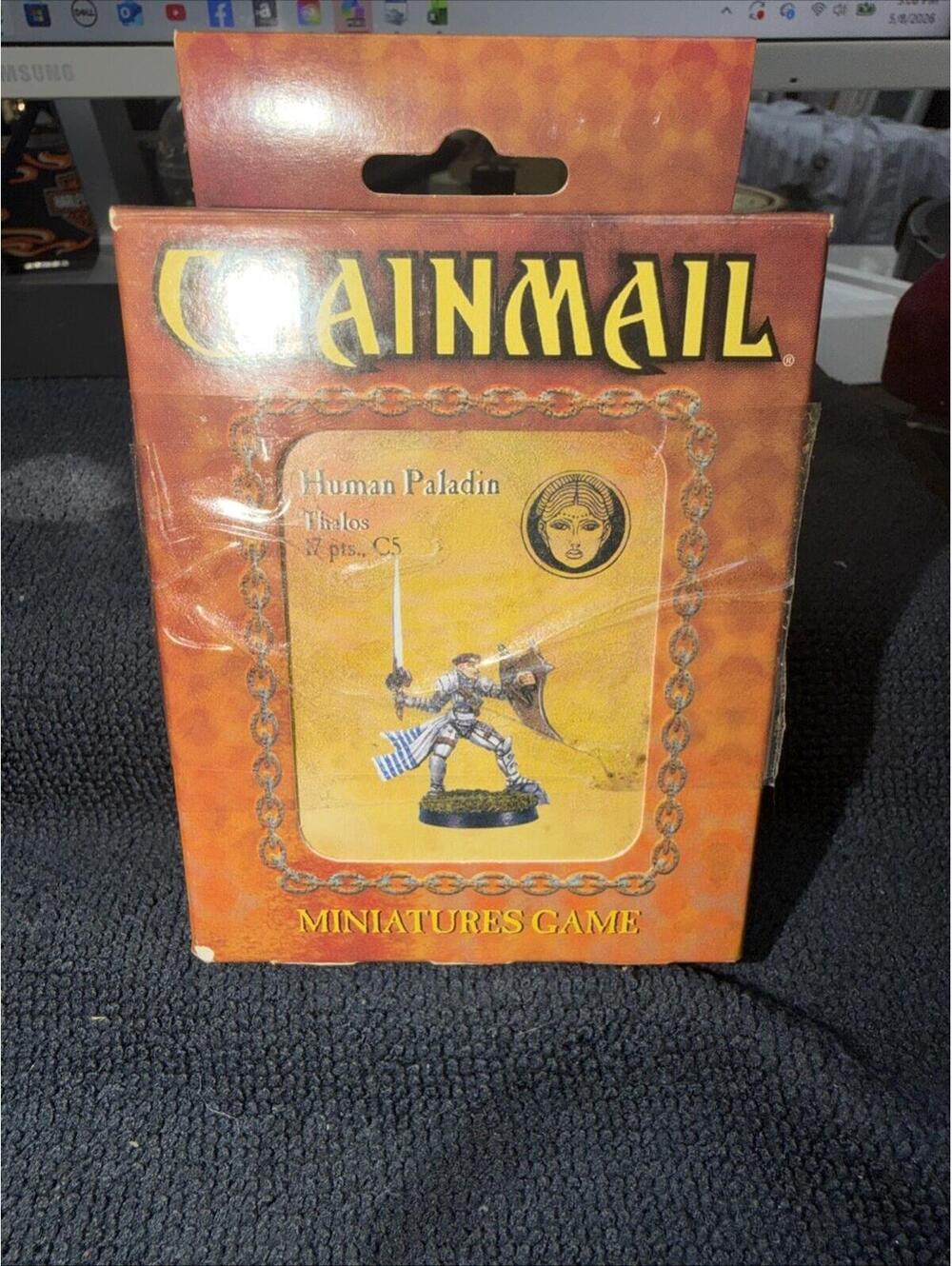 Dungeons & Dragons Chainmail Miniatures Game Human Paladin Thalos